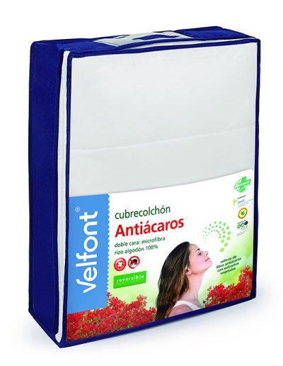 Cubrecolchon Velfont Antiacaros S3 1