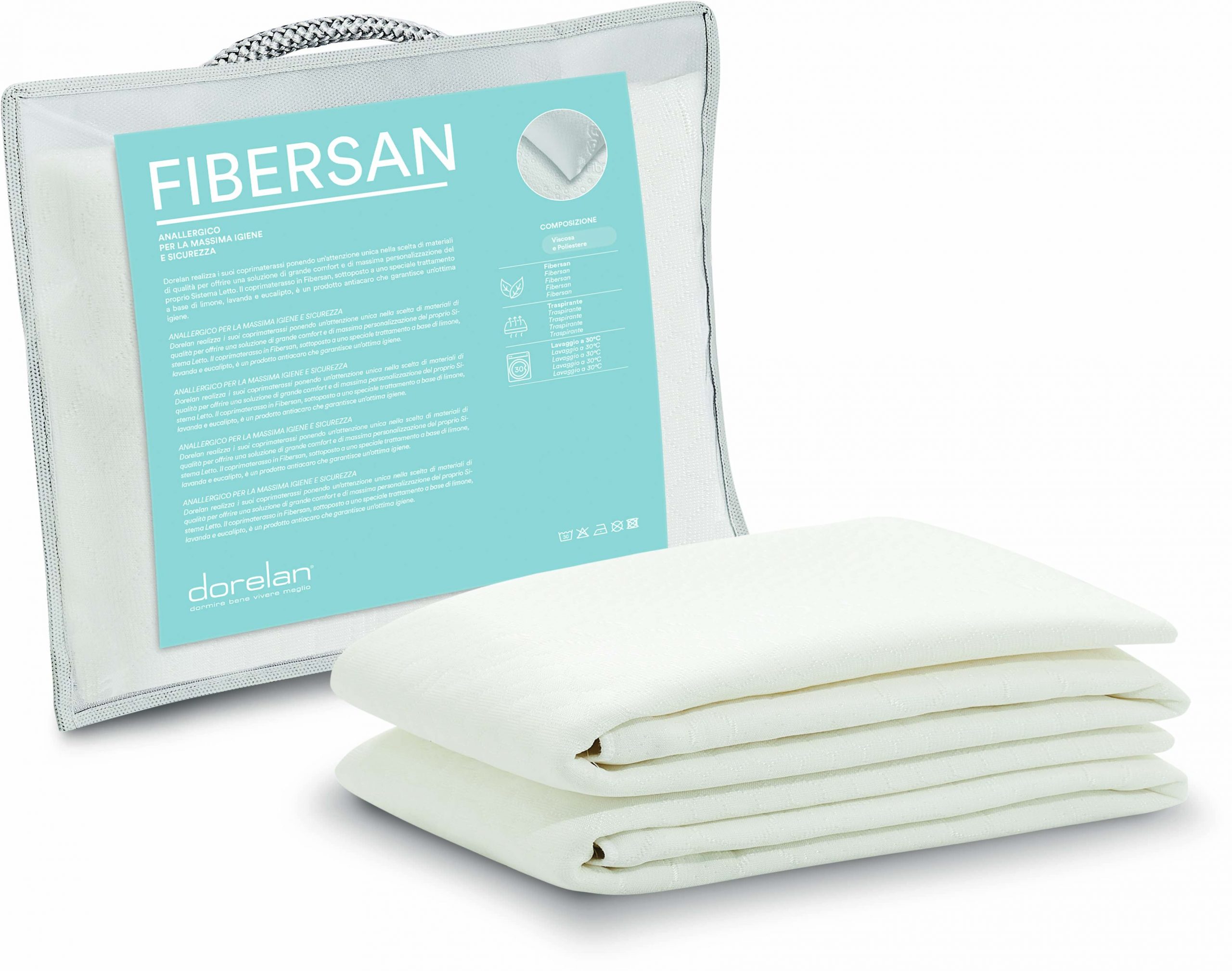 Fibersan funda de almohada Dorelan scaled