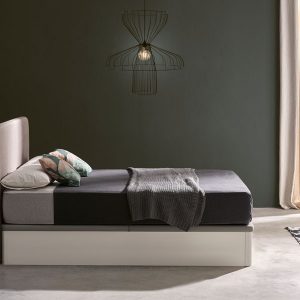 Canapé de Madera Gap Tapa Partida 3D